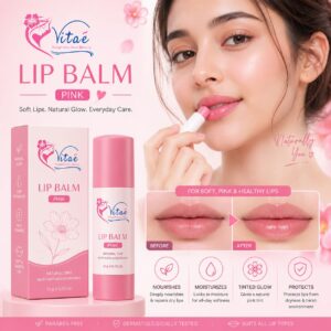 Vitáe Pink Lip Balm